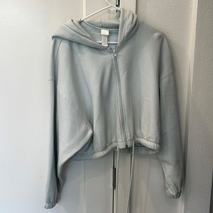 H&M Cropped Zip Up